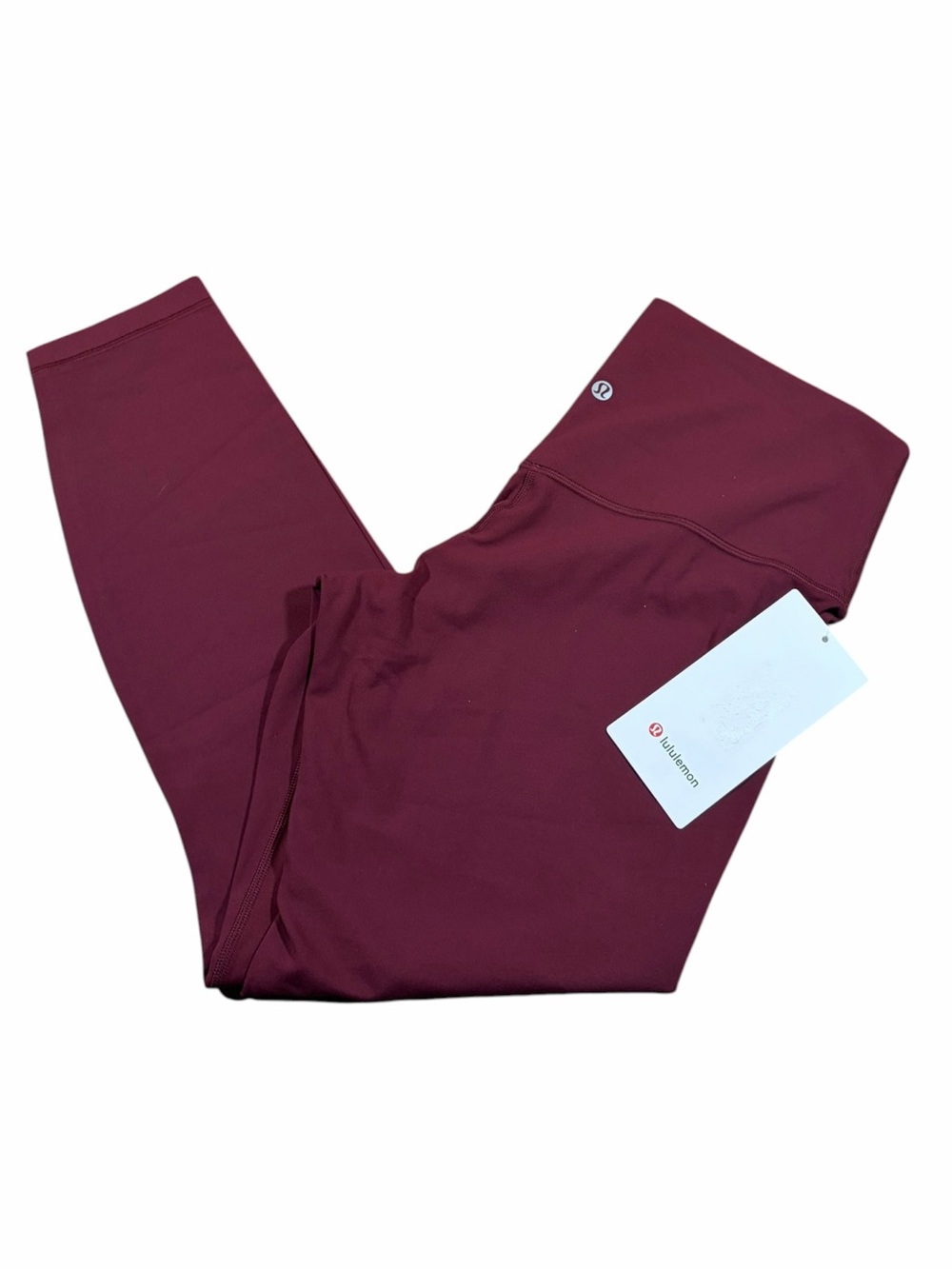 NWT Lululemon Align No Line High-Rise Pant 25” (Burgundy Bay) Size 10